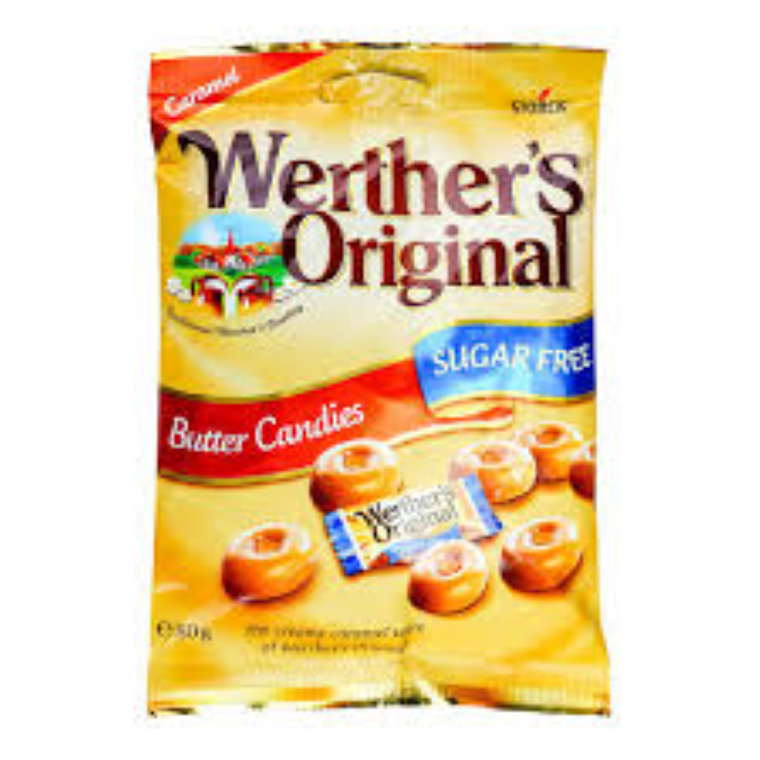 WERTHER'S S/FREE BUTTER CANDIES 80G